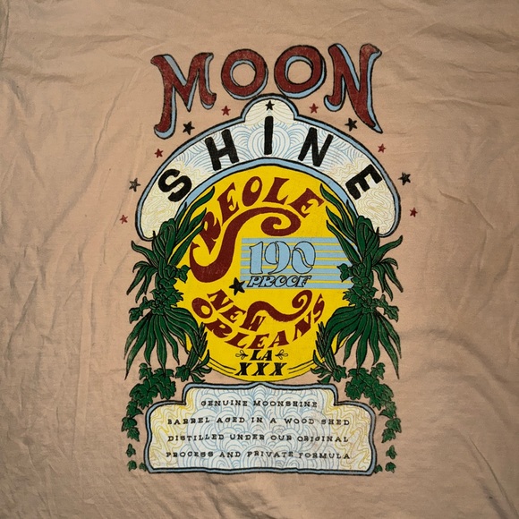 NWOT Urban outfitters project social T moon shine shirt - Picture 3 of 5